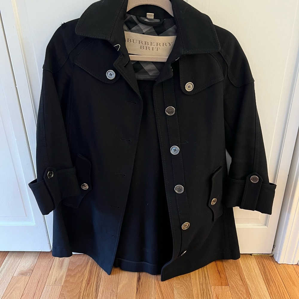 Burberry Brit Black Coat
